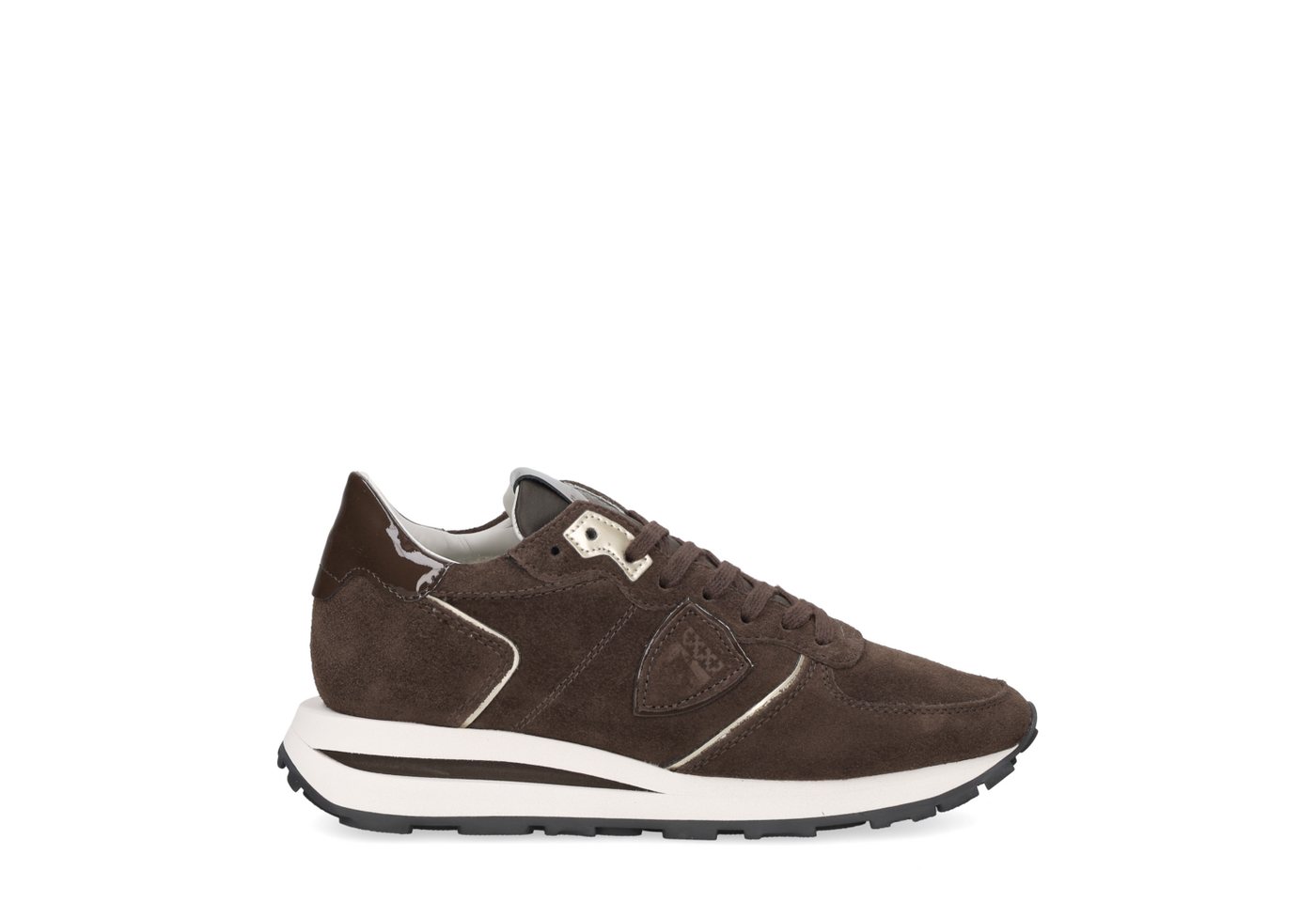 PHILIPPE MODEL Philippe Model TROPEZ HAUTE LOW, Sneaker, Braun, Damen Sneaker von PHILIPPE MODEL