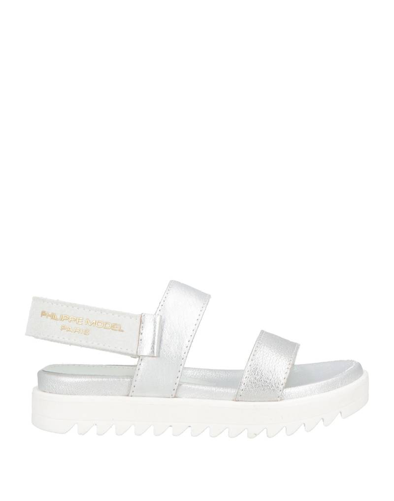 PHILIPPE MODEL Sandale Kinder Silber von PHILIPPE MODEL
