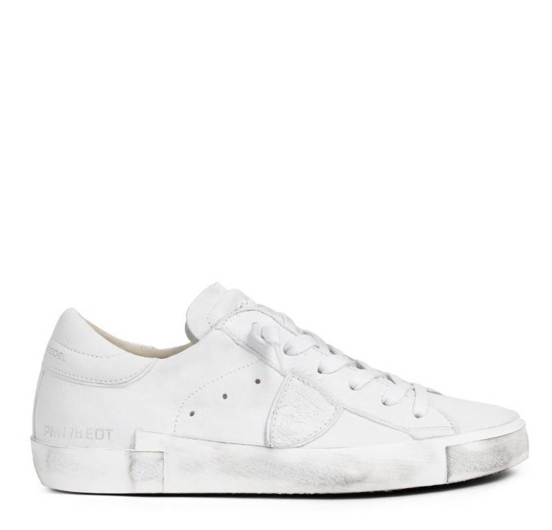 PHILIPPE MODEL Sneaker PARIS Basic Blanc aus Leder Sneaker von PHILIPPE MODEL