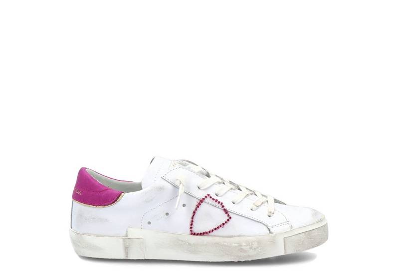 PHILIPPE MODEL Sneaker PARIS PRSX Broderie Blanc Mauve Sneaker von PHILIPPE MODEL