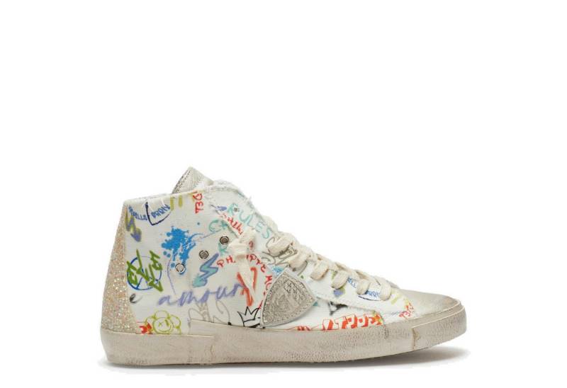 PHILIPPE MODEL Sneaker PRSX HIGH WOMAN aus Leder Sneaker von PHILIPPE MODEL