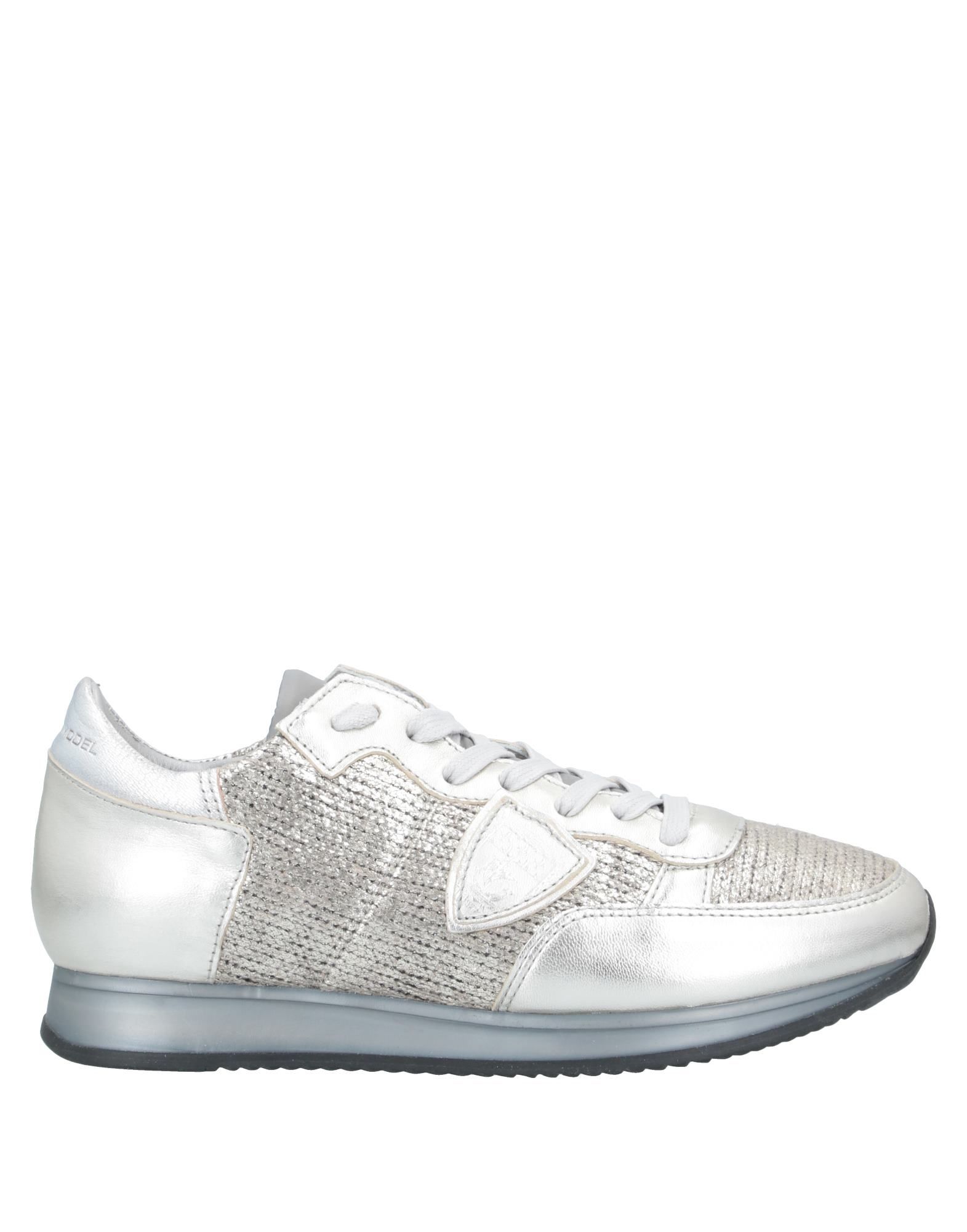 PHILIPPE MODEL Sneakers Damen Platin von PHILIPPE MODEL