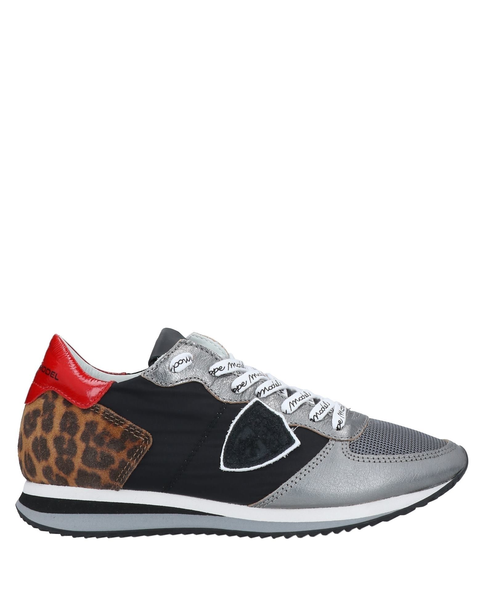 PHILIPPE MODEL Sneakers Damen Silber von PHILIPPE MODEL