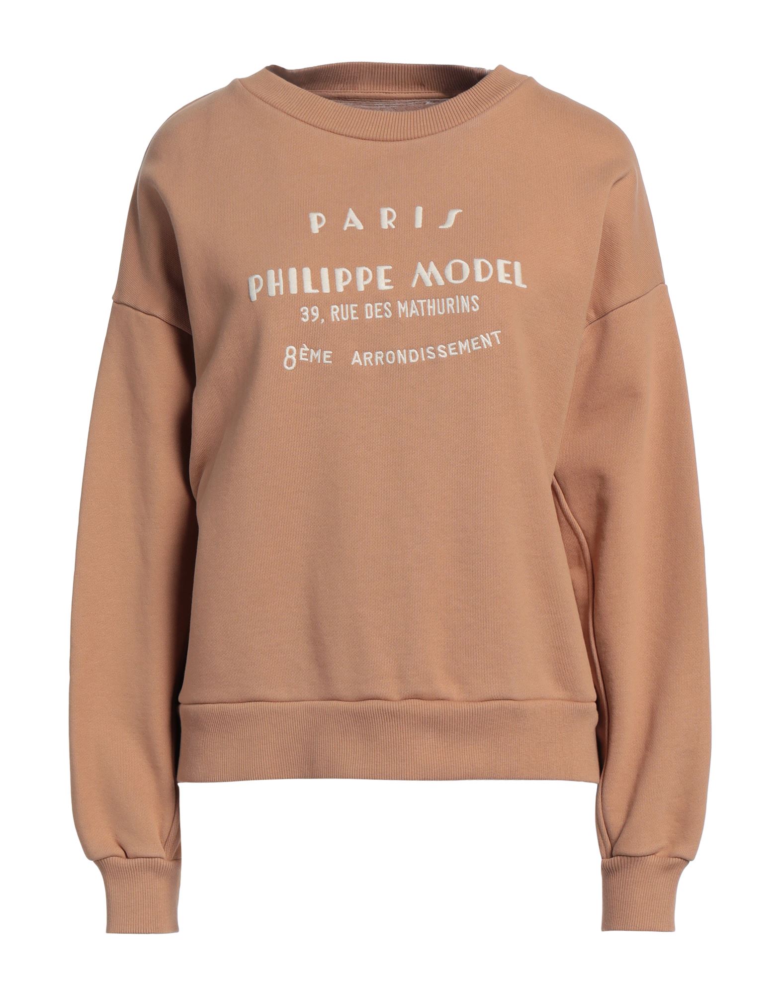PHILIPPE MODEL Sweatshirt Damen Kamel PHILIPPE MODEL Sweatshirt Damen Kamel von PHILIPPE MODEL