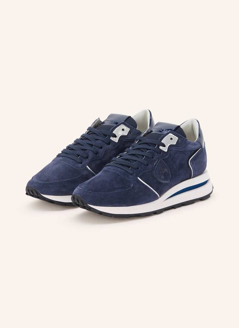 Philippe Model Sneaker Tropez Haute blau von PHILIPPE MODEL