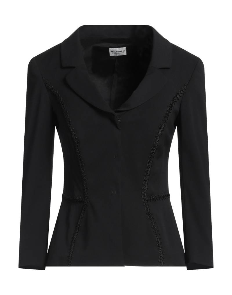 PHILOSOPHY di ALBERTA FERRETTI Blazer Damen Schwarz von PHILOSOPHY di ALBERTA FERRETTI