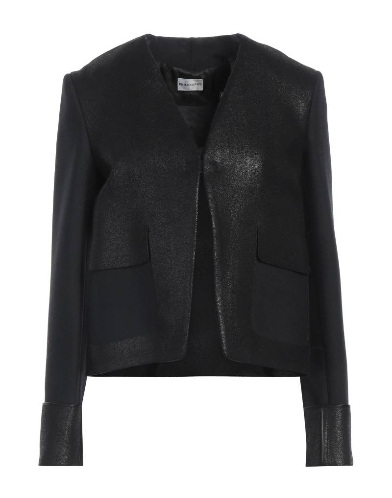 PHILOSOPHY di ALBERTA FERRETTI Jacke & Anorak Damen Schwarz von PHILOSOPHY di ALBERTA FERRETTI