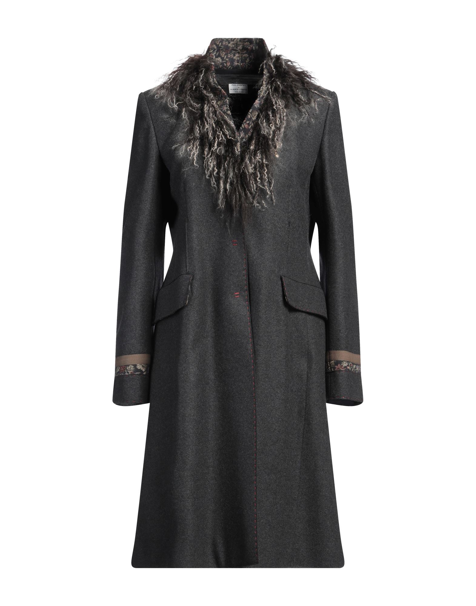 PHILOSOPHY di ALBERTA FERRETTI Mantel Damen Blei von PHILOSOPHY di ALBERTA FERRETTI