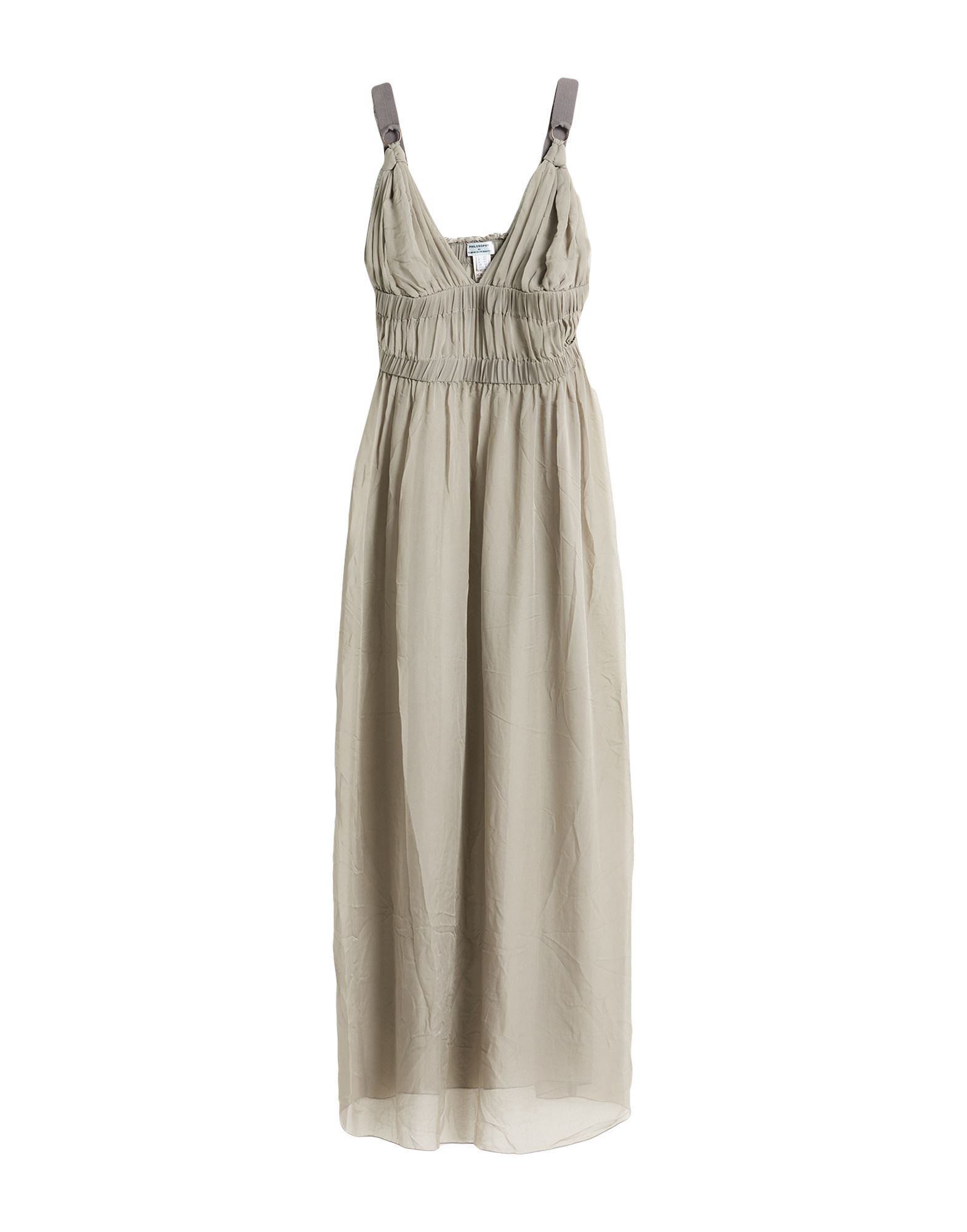 PHILOSOPHY di ALBERTA FERRETTI Maxi-kleid Damen Grau PHILOSOPHY di ALBERTA FERRETTI Maxi-kleid Damen Grau von PHILOSOPHY di ALBERTA FERRETTI
