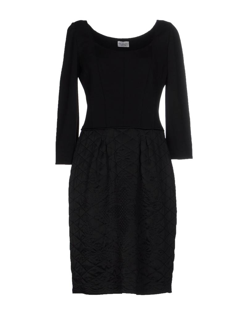 PHILOSOPHY di ALBERTA FERRETTI Mini-kleid Damen Schwarz von PHILOSOPHY di ALBERTA FERRETTI
