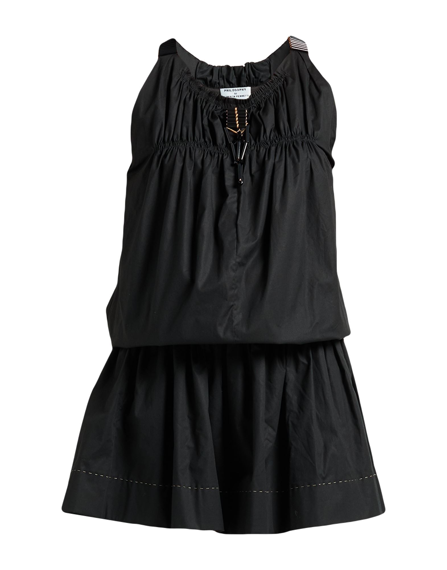PHILOSOPHY di ALBERTA FERRETTI Mini-kleid Damen Schwarz von PHILOSOPHY di ALBERTA FERRETTI