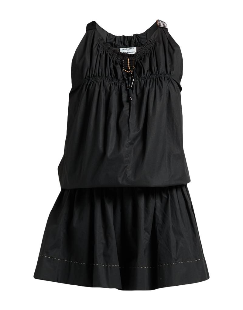 PHILOSOPHY di ALBERTA FERRETTI Mini-kleid Damen Schwarz von PHILOSOPHY di ALBERTA FERRETTI