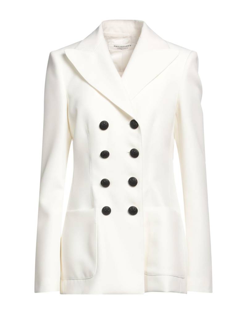 PHILOSOPHY di LORENZO SERAFINI Blazer Damen Elfenbein von PHILOSOPHY di LORENZO SERAFINI