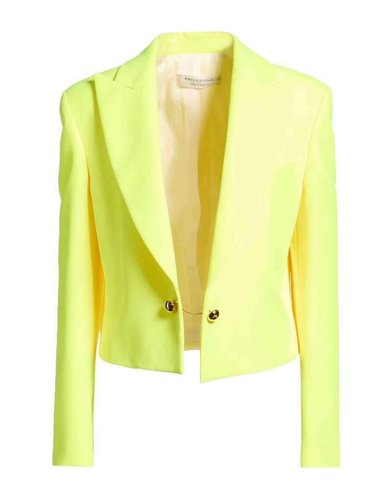 PHILOSOPHY di LORENZO SERAFINI Blazer Damen Gelb von PHILOSOPHY di LORENZO SERAFINI