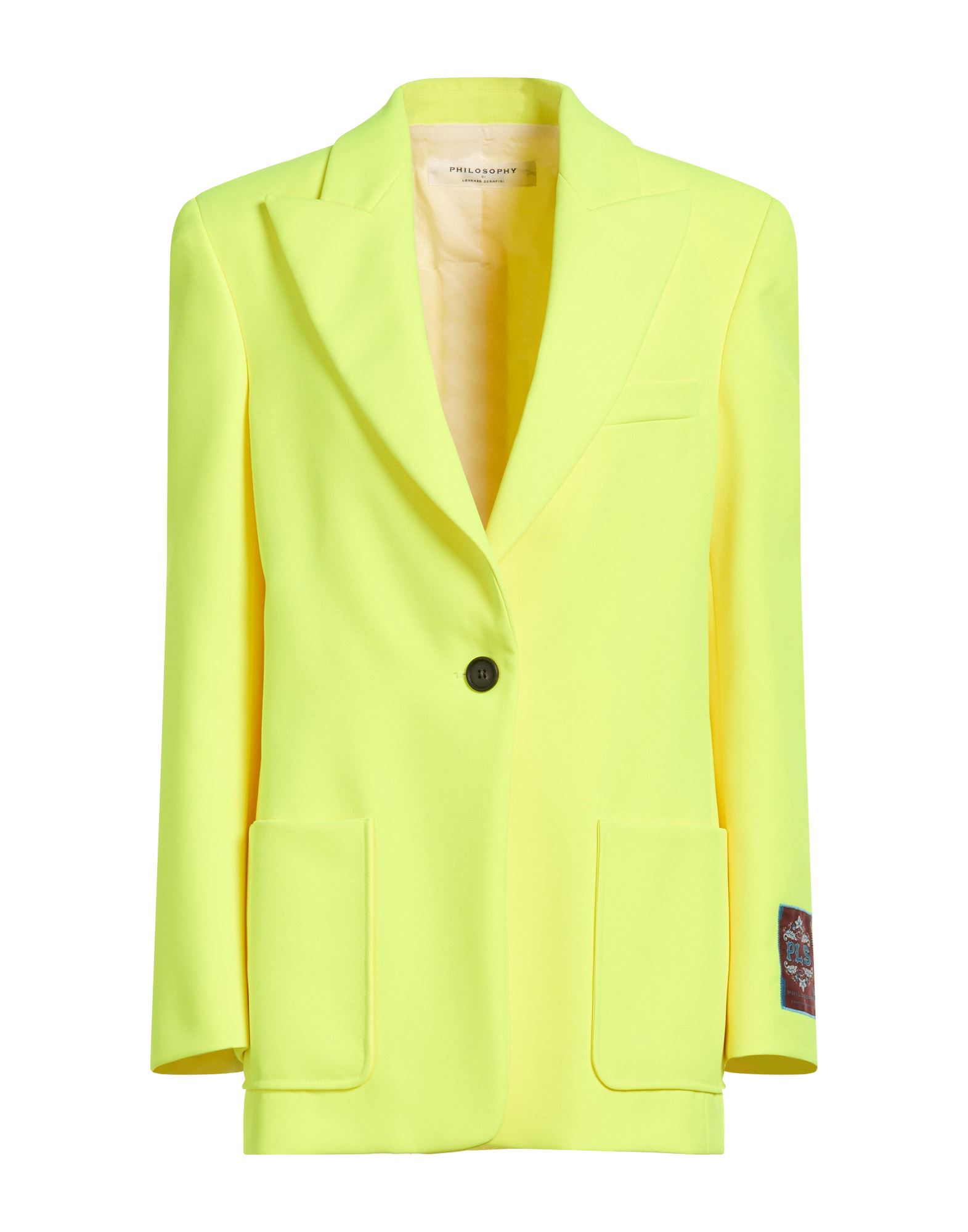 PHILOSOPHY di LORENZO SERAFINI Blazer Damen Gelb von PHILOSOPHY di LORENZO SERAFINI