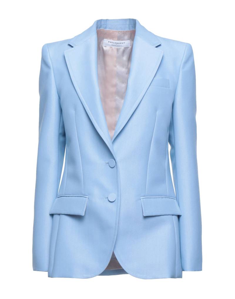 PHILOSOPHY di LORENZO SERAFINI Blazer Damen Himmelblau von PHILOSOPHY di LORENZO SERAFINI