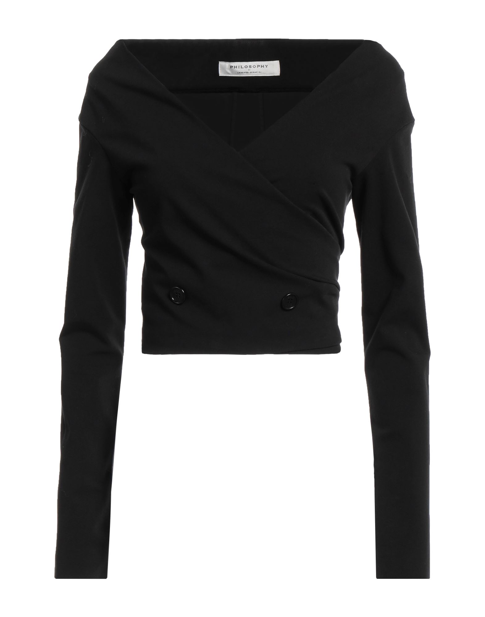 PHILOSOPHY di LORENZO SERAFINI Blazer Damen Schwarz von PHILOSOPHY di LORENZO SERAFINI