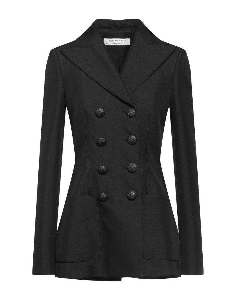 PHILOSOPHY di LORENZO SERAFINI Blazer Damen Schwarz von PHILOSOPHY di LORENZO SERAFINI