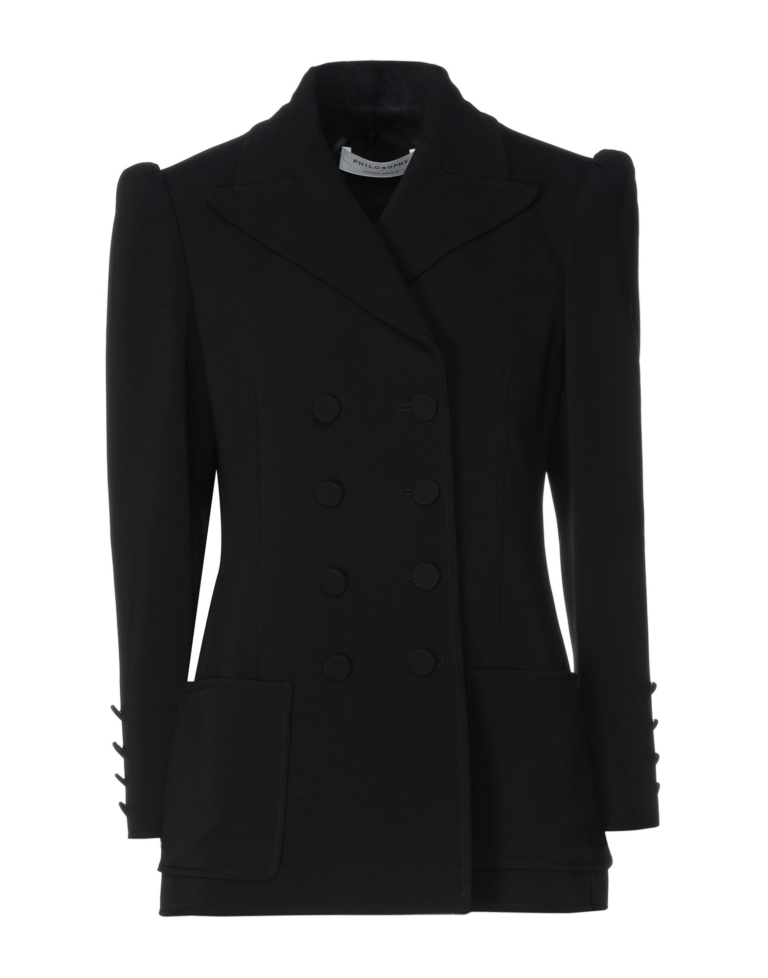PHILOSOPHY di LORENZO SERAFINI Blazer Damen Schwarz von PHILOSOPHY di LORENZO SERAFINI