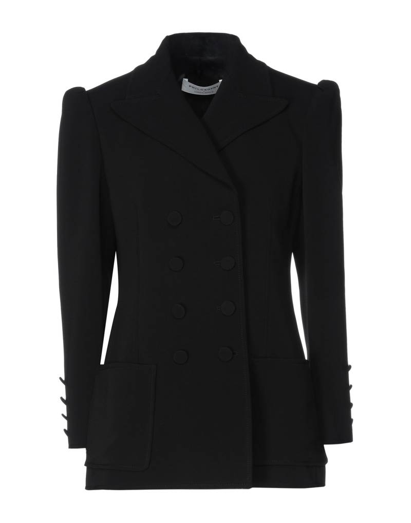 PHILOSOPHY di LORENZO SERAFINI Blazer Damen Schwarz von PHILOSOPHY di LORENZO SERAFINI