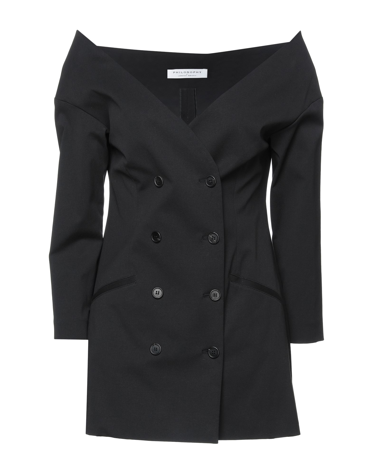 PHILOSOPHY di LORENZO SERAFINI Blazer Damen Schwarz von PHILOSOPHY di LORENZO SERAFINI