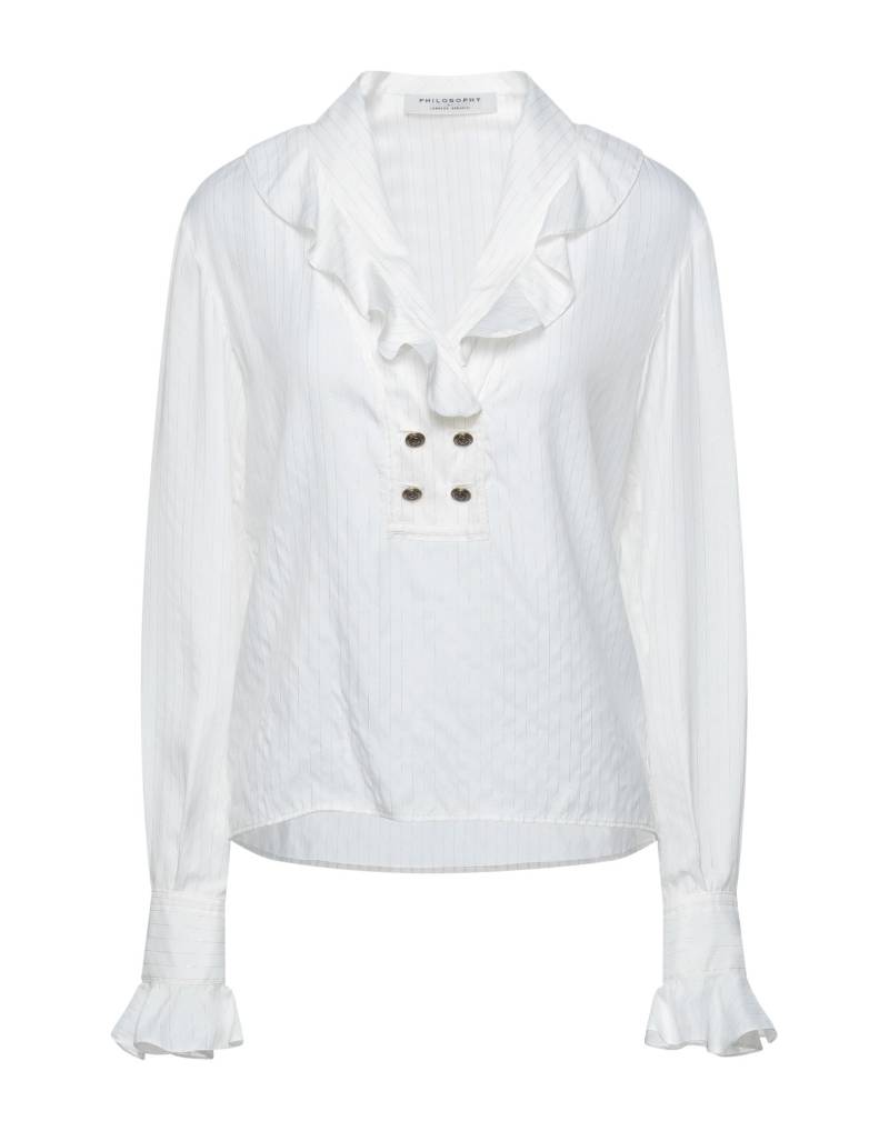 PHILOSOPHY di LORENZO SERAFINI Top Damen Weiß von PHILOSOPHY di LORENZO SERAFINI