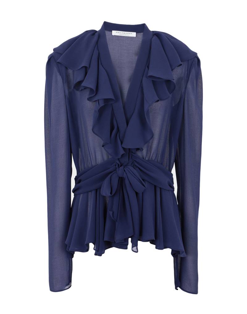 PHILOSOPHY di LORENZO SERAFINI Hemd Damen Nachtblau von PHILOSOPHY di LORENZO SERAFINI