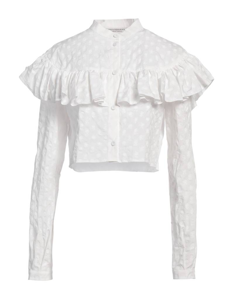 PHILOSOPHY di LORENZO SERAFINI Hemd Damen Off white von PHILOSOPHY di LORENZO SERAFINI
