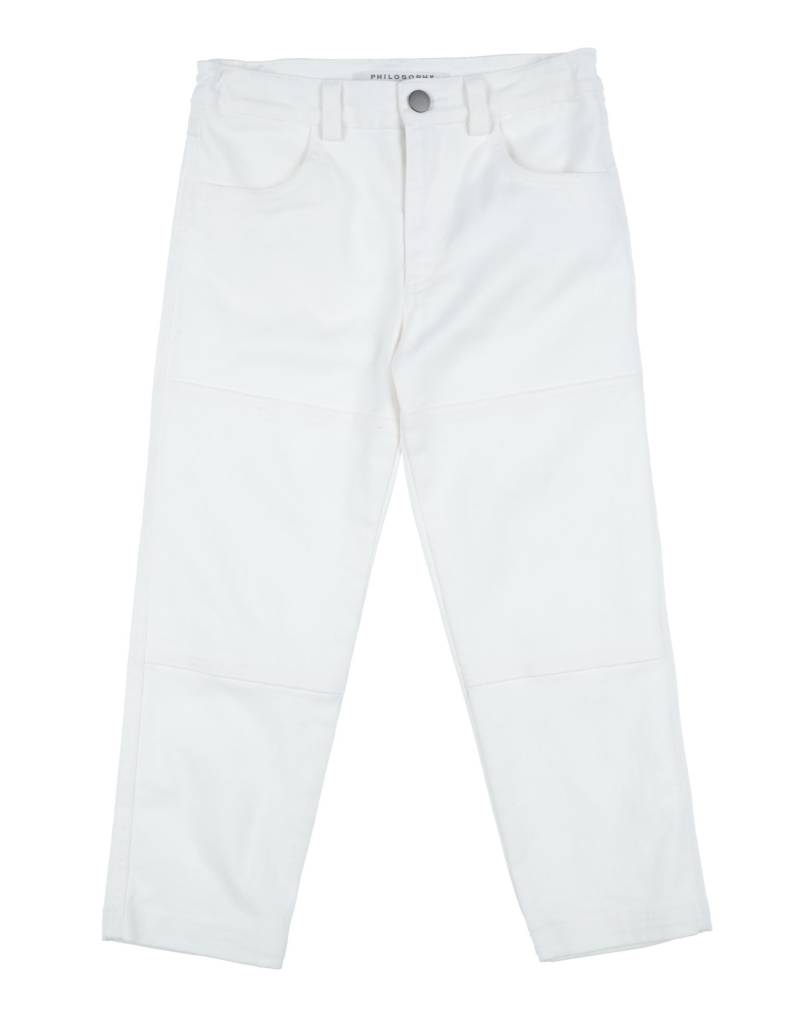 PHILOSOPHY di LORENZO SERAFINI Hose Kinder Weiß von PHILOSOPHY di LORENZO SERAFINI