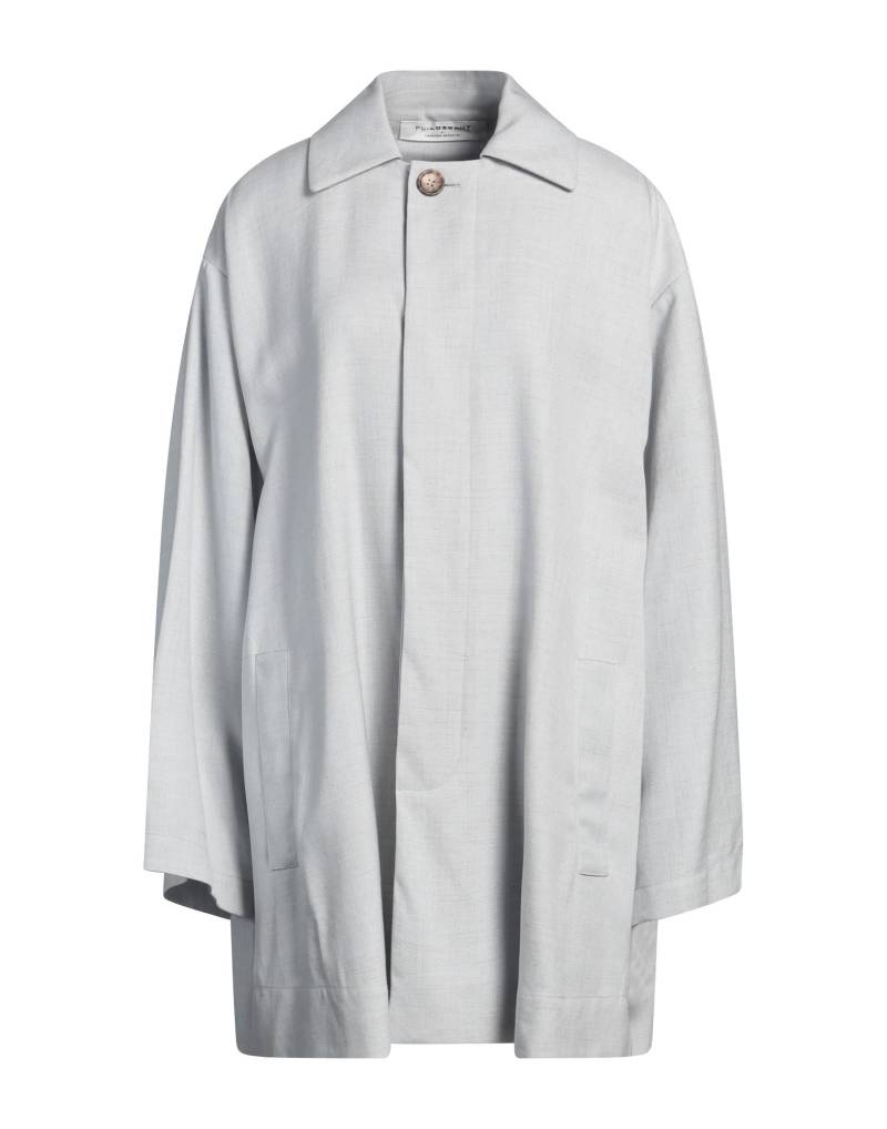 PHILOSOPHY di LORENZO SERAFINI Jacke, Mantel & Trenchcoat Damen Hellgrau von PHILOSOPHY di LORENZO SERAFINI