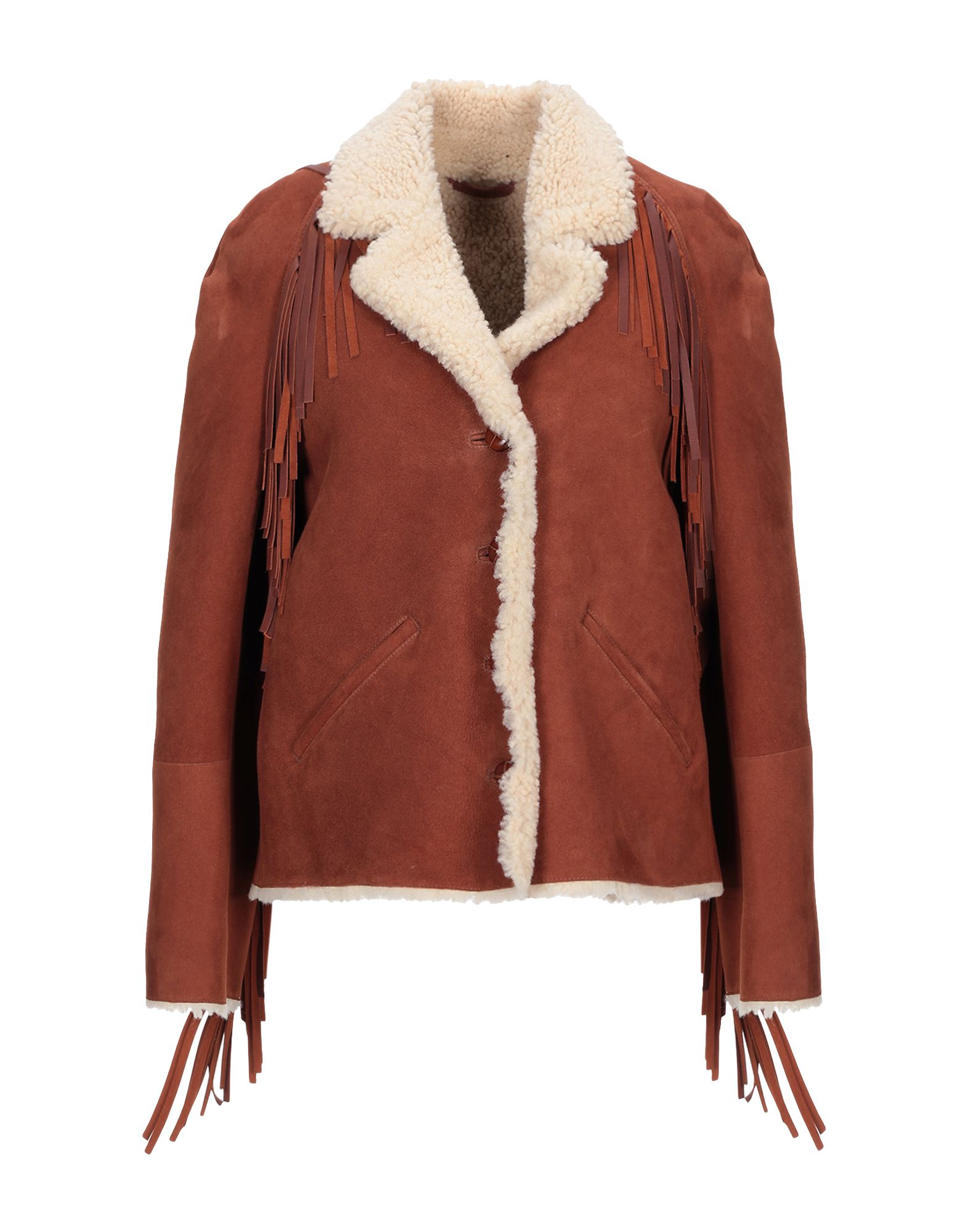 PHILOSOPHY di LORENZO SERAFINI Jacke & Anorak Damen Braun von PHILOSOPHY di LORENZO SERAFINI