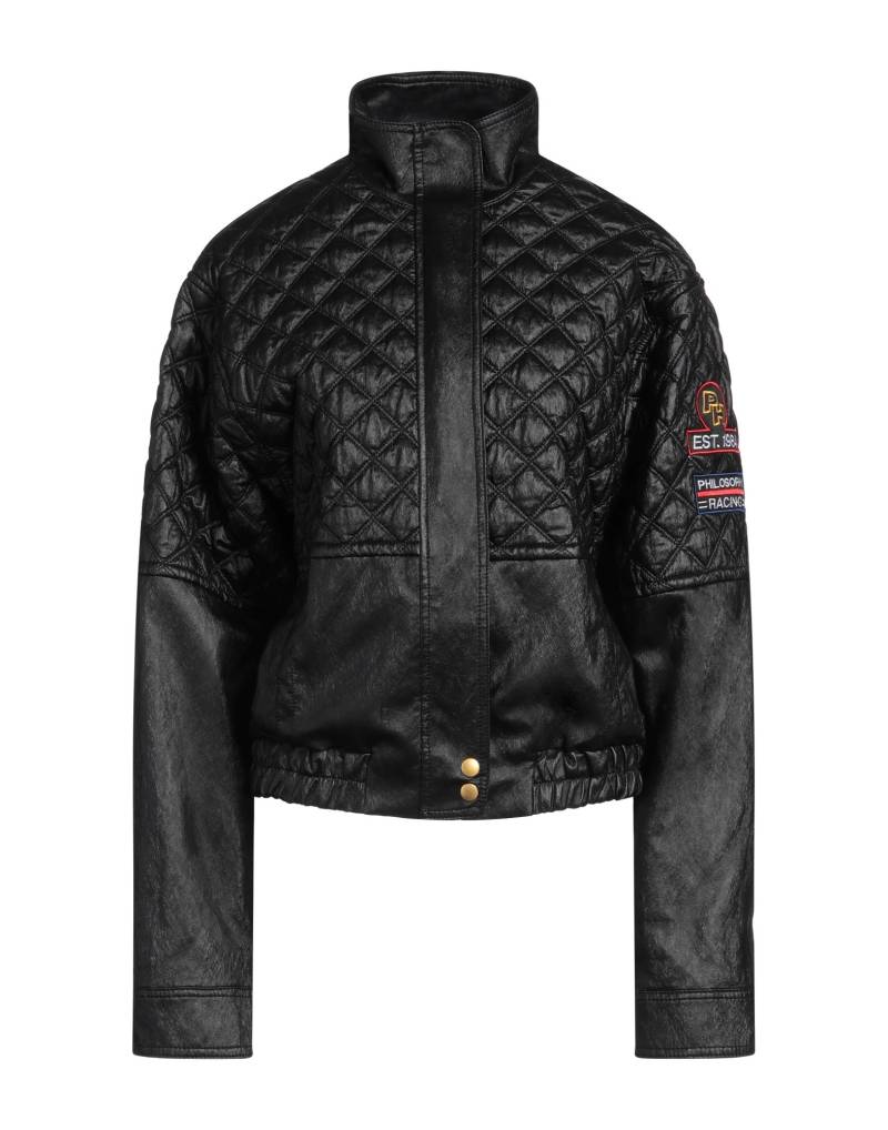 PHILOSOPHY di LORENZO SERAFINI Jacke & Anorak Damen Schwarz von PHILOSOPHY di LORENZO SERAFINI