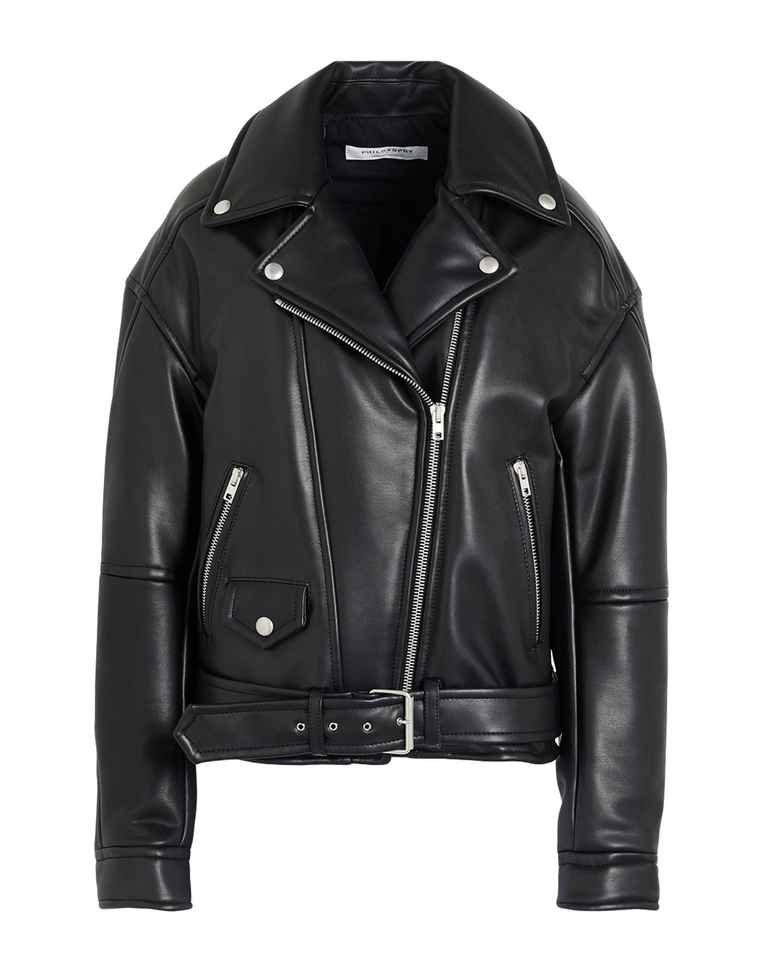 PHILOSOPHY di LORENZO SERAFINI Jacke & Anorak Damen Schwarz von PHILOSOPHY di LORENZO SERAFINI