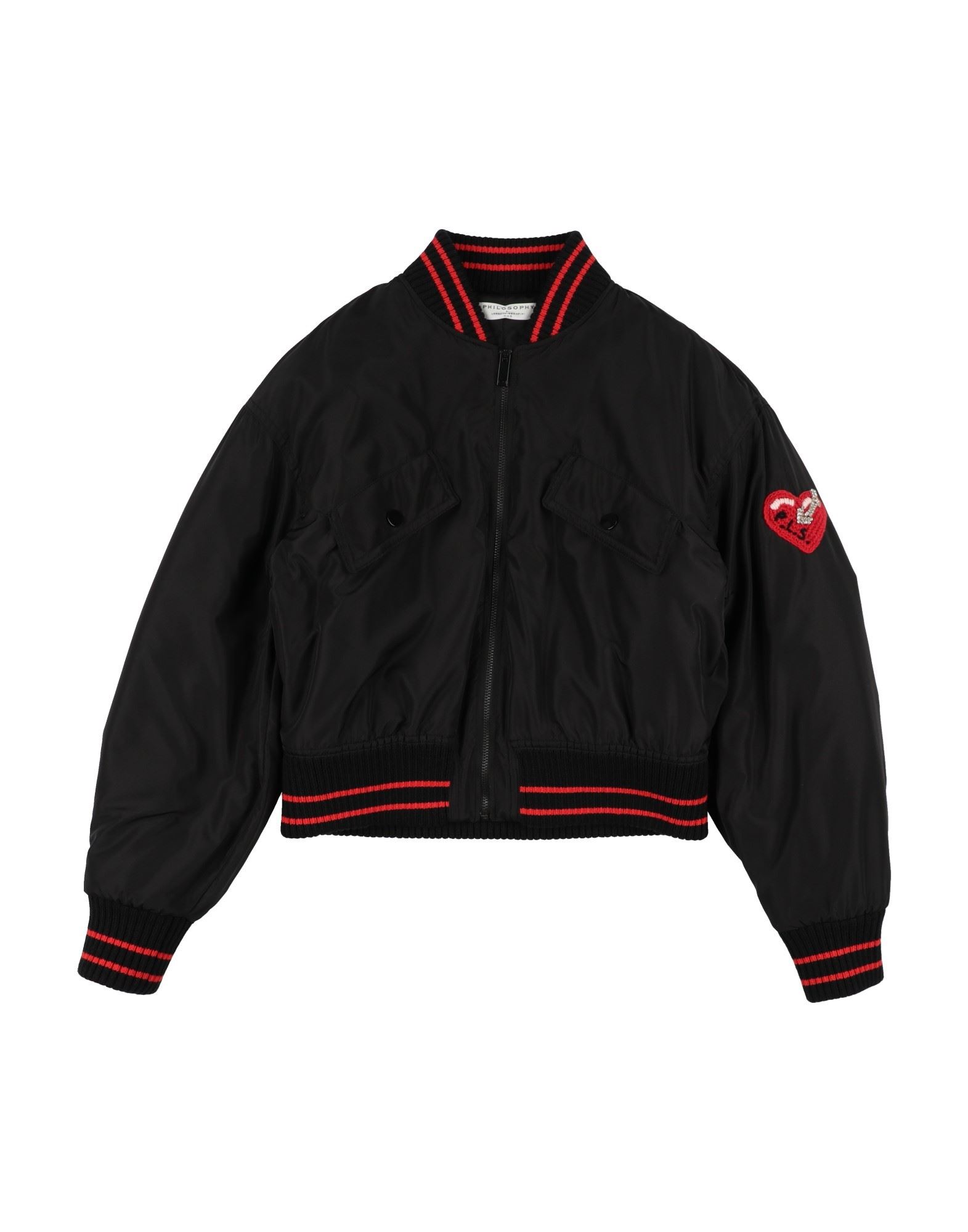 PHILOSOPHY di LORENZO SERAFINI Jacke & Anorak Kinder Schwarz von PHILOSOPHY di LORENZO SERAFINI