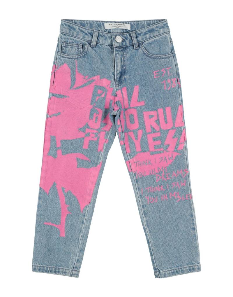 PHILOSOPHY di LORENZO SERAFINI Jeanshose Kinder Blau von PHILOSOPHY di LORENZO SERAFINI