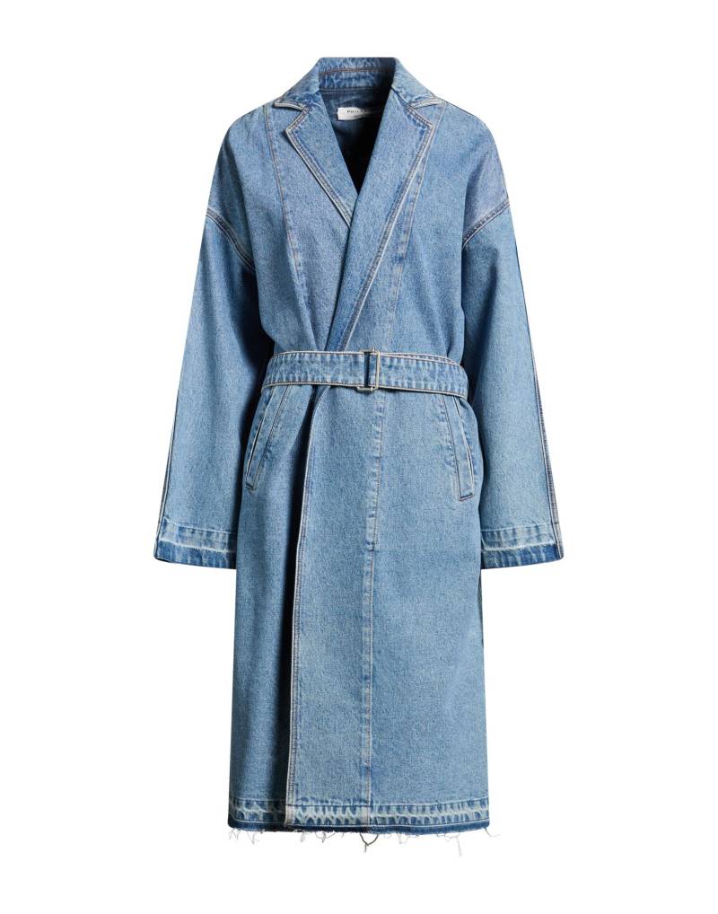 PHILOSOPHY di LORENZO SERAFINI Jeansjacke/-mantel Damen Blau von PHILOSOPHY di LORENZO SERAFINI