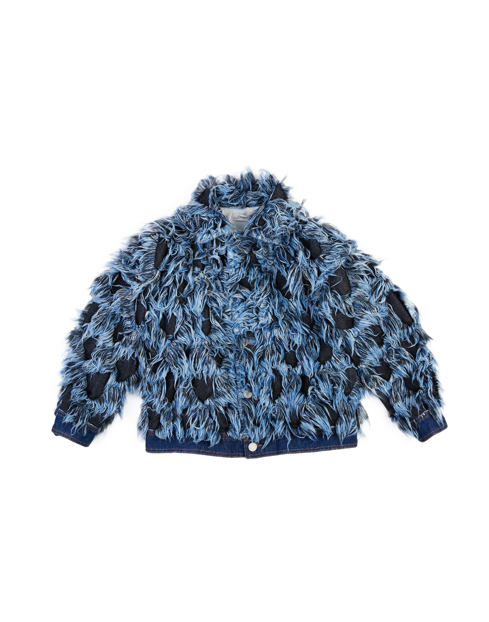 PHILOSOPHY di LORENZO SERAFINI Jeansjacke/-mantel Kinder Blau von PHILOSOPHY di LORENZO SERAFINI