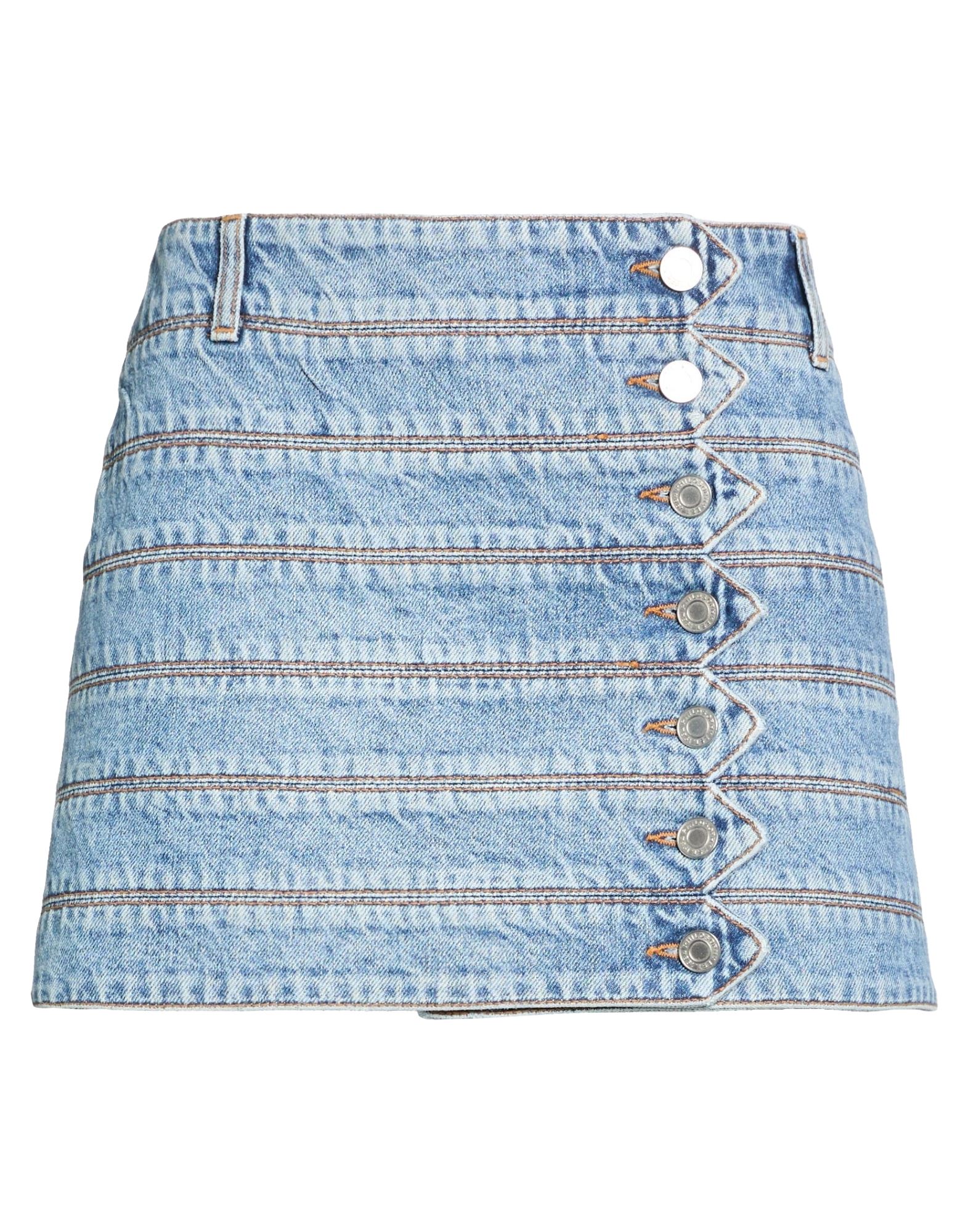 PHILOSOPHY di LORENZO SERAFINI Jeansrock Damen Blau von PHILOSOPHY di LORENZO SERAFINI