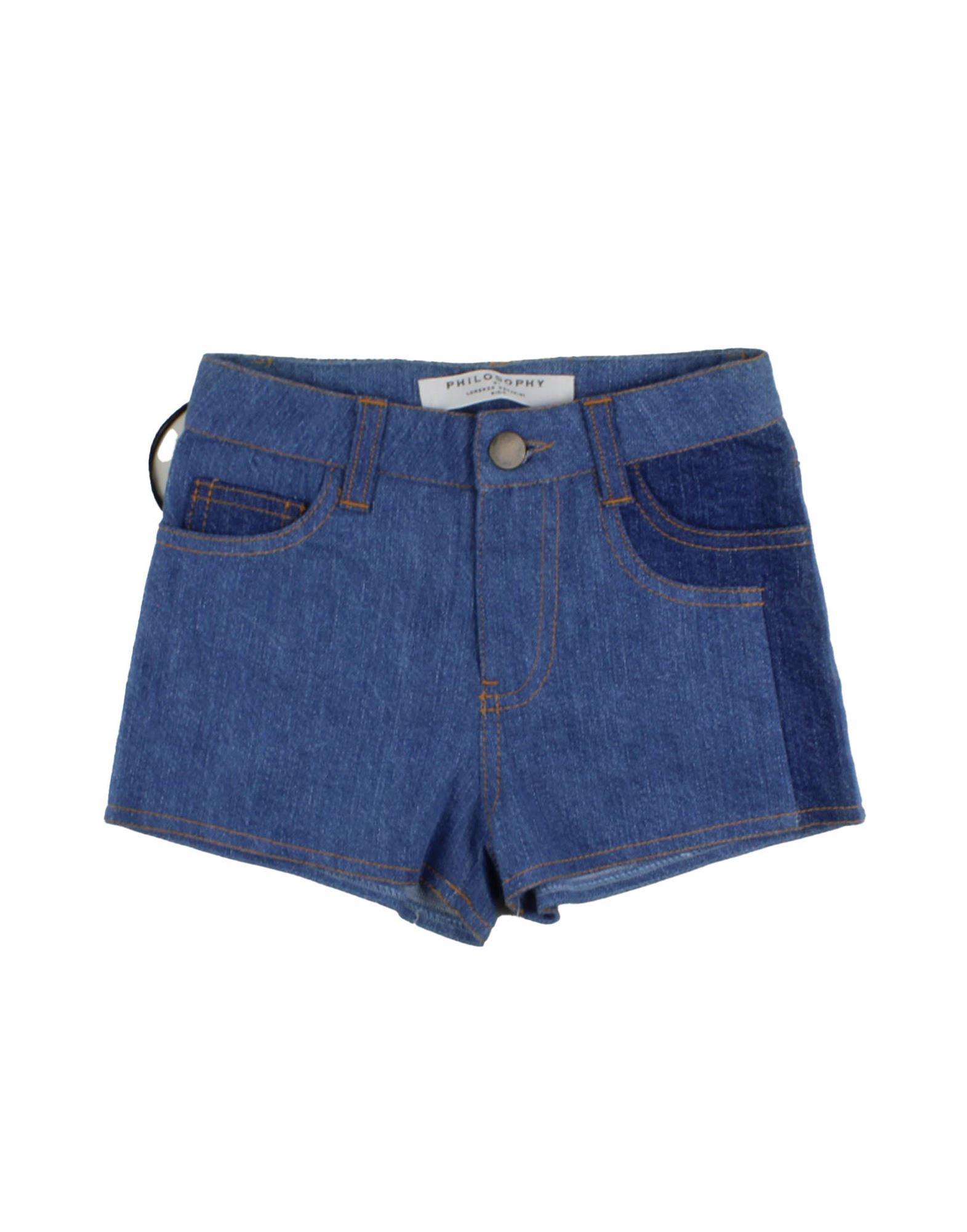 PHILOSOPHY di LORENZO SERAFINI Jeansshorts Kinder Blau von PHILOSOPHY di LORENZO SERAFINI