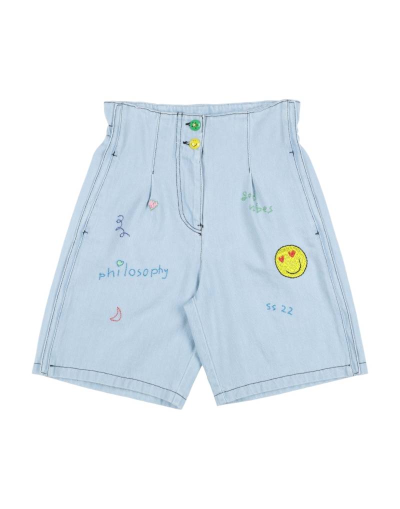 PHILOSOPHY di LORENZO SERAFINI Jeansshorts Kinder Blau von PHILOSOPHY di LORENZO SERAFINI