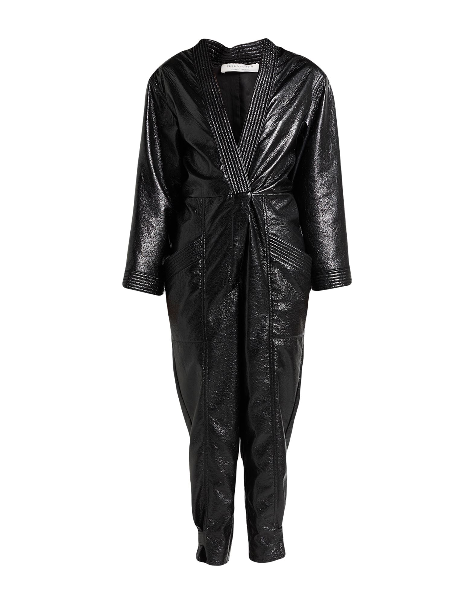 PHILOSOPHY di LORENZO SERAFINI Jumpsuit Damen Schwarz von PHILOSOPHY di LORENZO SERAFINI