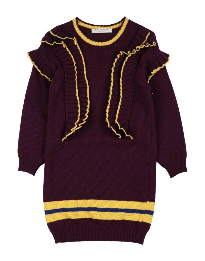 PHILOSOPHY di LORENZO SERAFINI Kinderkleid Kinder Pflaume von PHILOSOPHY di LORENZO SERAFINI