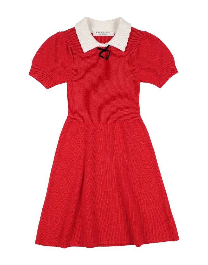 PHILOSOPHY di LORENZO SERAFINI Kinderkleid Kinder Rot von PHILOSOPHY di LORENZO SERAFINI