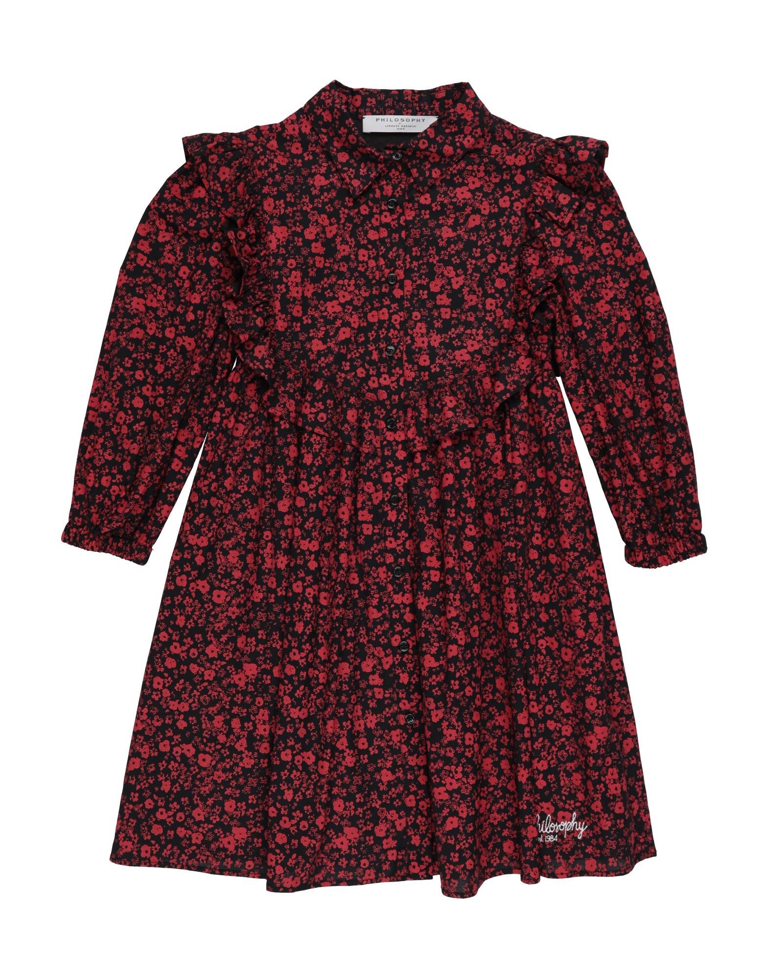 PHILOSOPHY di LORENZO SERAFINI Kinderkleid Kinder Rot von PHILOSOPHY di LORENZO SERAFINI