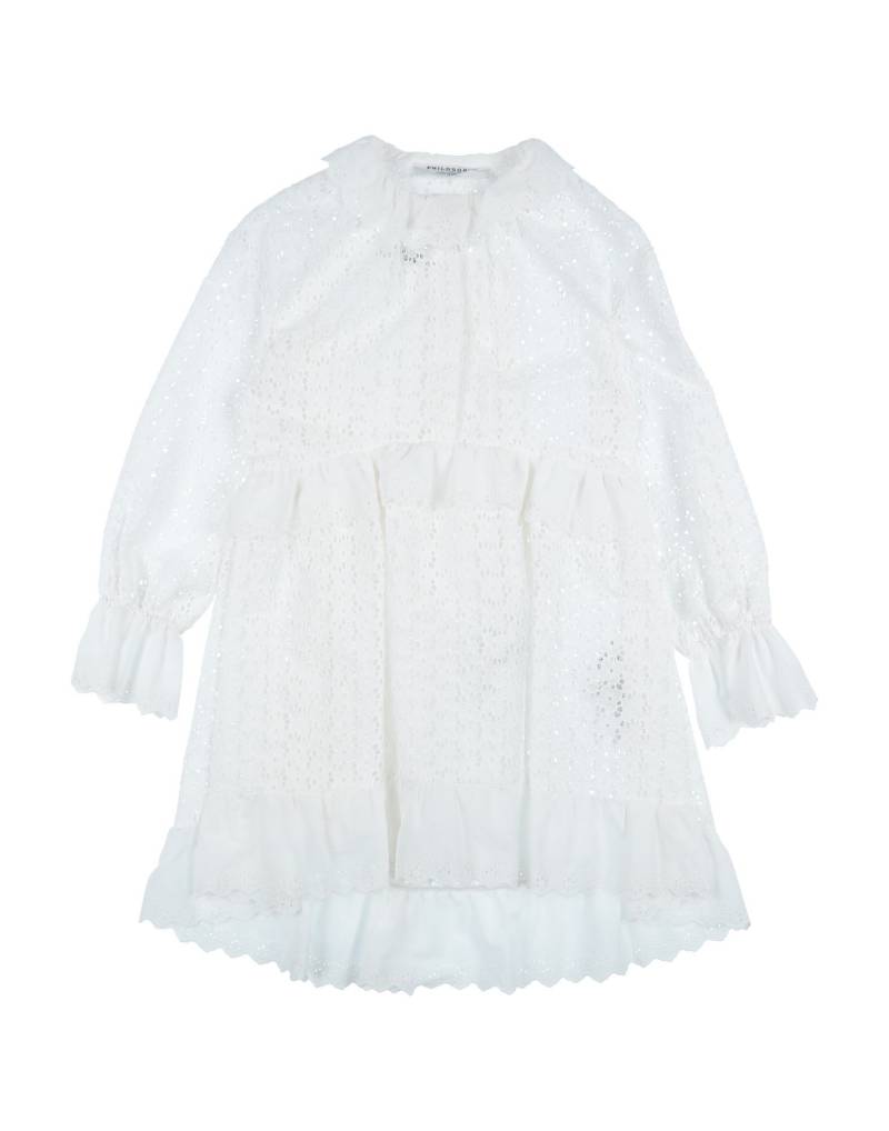 PHILOSOPHY di LORENZO SERAFINI Kinderkleid Kinder Weiß von PHILOSOPHY di LORENZO SERAFINI