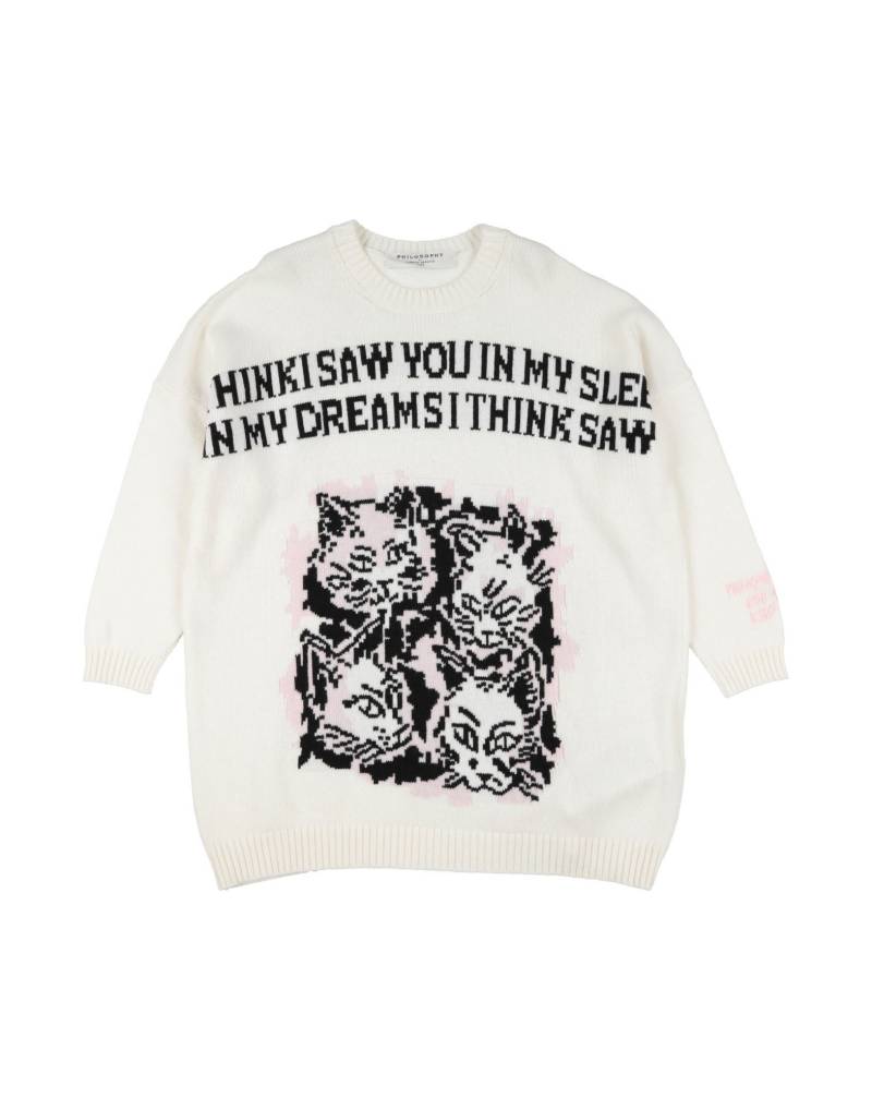 PHILOSOPHY di LORENZO SERAFINI Kinderkleid Kinder Weiß von PHILOSOPHY di LORENZO SERAFINI