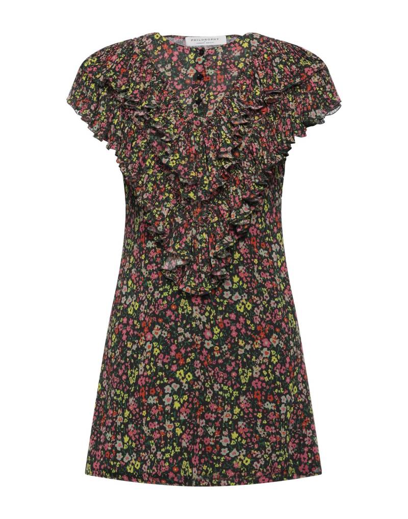 PHILOSOPHY di LORENZO SERAFINI Mini-kleid Damen Schwarz von PHILOSOPHY di LORENZO SERAFINI