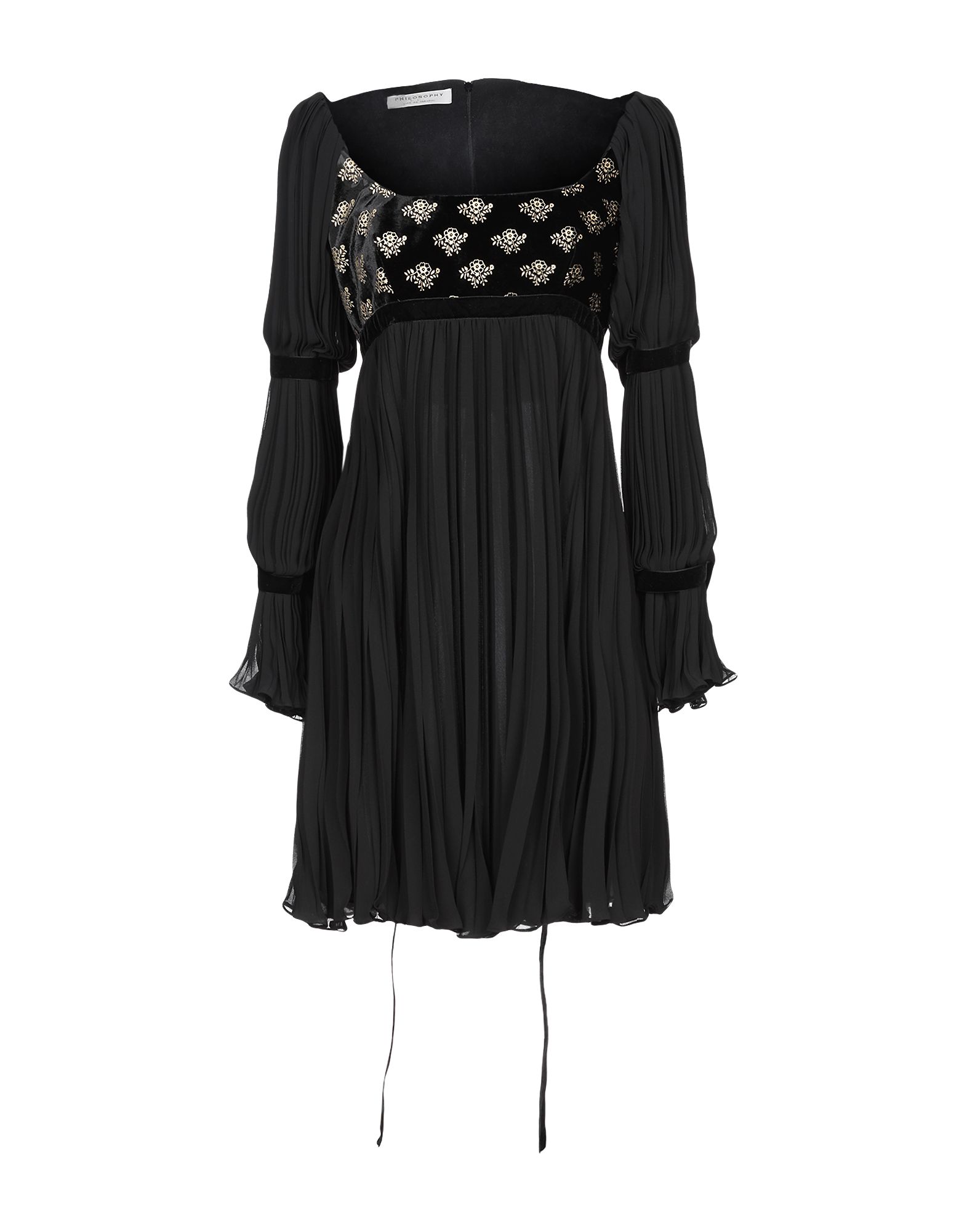 PHILOSOPHY di LORENZO SERAFINI Mini-kleid Damen Schwarz von PHILOSOPHY di LORENZO SERAFINI