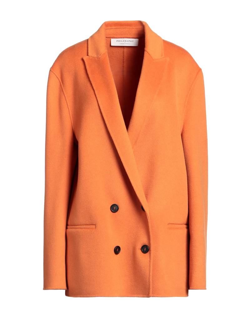 PHILOSOPHY di LORENZO SERAFINI Mantel Damen Orange von PHILOSOPHY di LORENZO SERAFINI