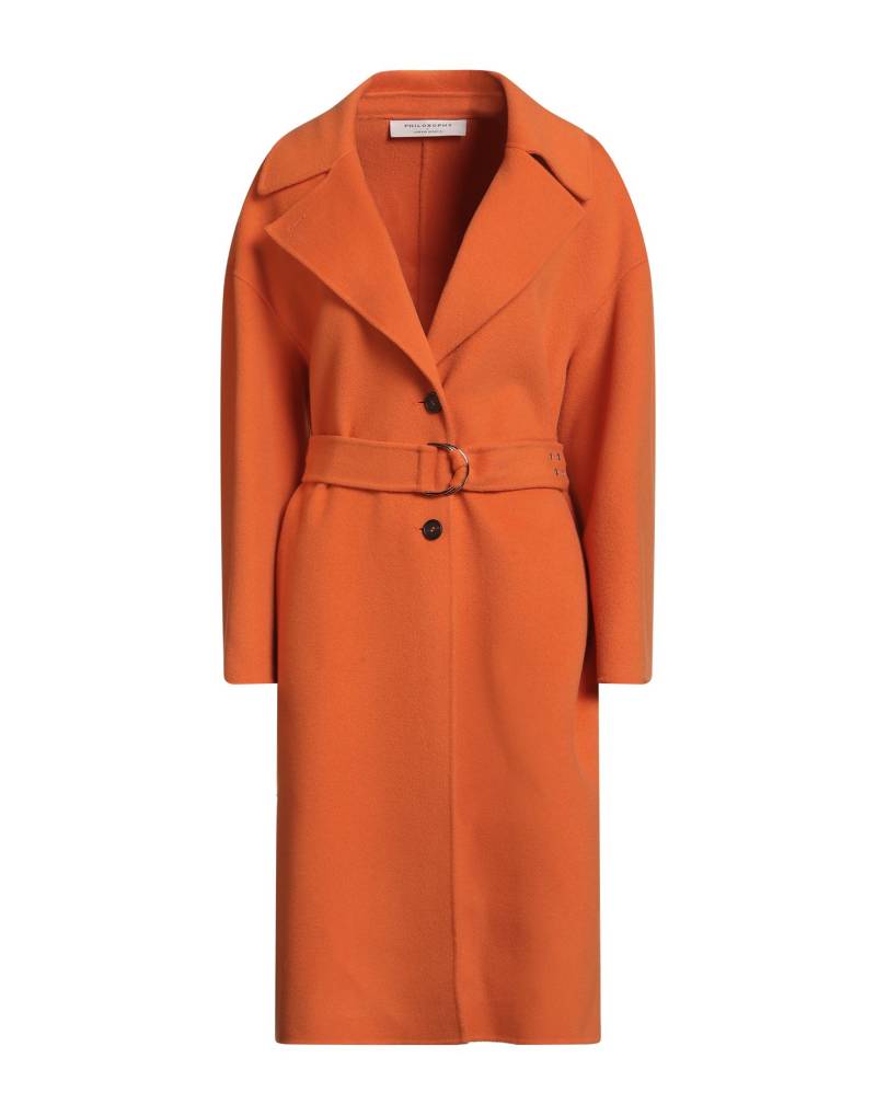 PHILOSOPHY di LORENZO SERAFINI Mantel Damen Orange von PHILOSOPHY di LORENZO SERAFINI